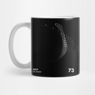 Krautrock / Minimal Graphic Design Tribute Mug